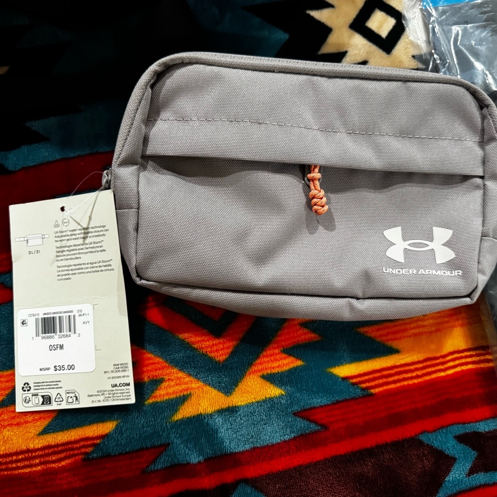 Under Armour Men's Gray Belt Bag
